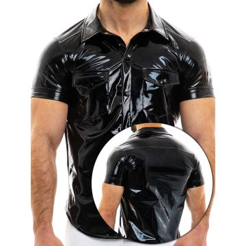 Chemise Viral Vinyl - Noir