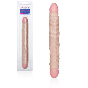 Veined Double Dong 12 inch - Peau claire