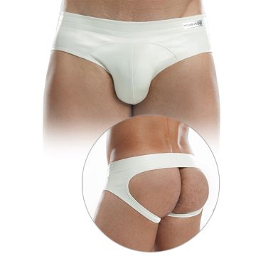 Jockstrap Leather - blanc