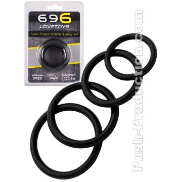 696 Lovetoys - Hard Power Potent 4-Ring Set