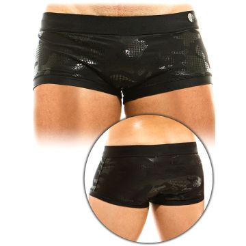 Boxer de bain Glitter Brazil Cut - Noir