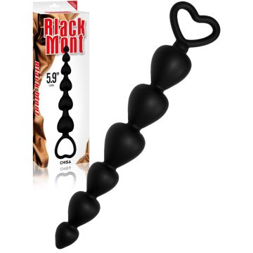 Chapelet anal noir - Elite Lover's Beads