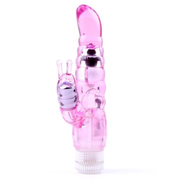 Vibro-rabbit rose My Dual Pleasure