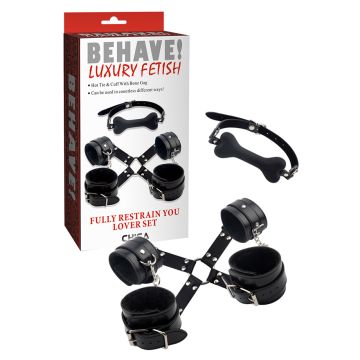 Behave! Luxury Fetish - Fully Restrain Your Lover Set