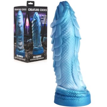 Creature Cocks - Sea Serpent Scaly Silicone Dildo