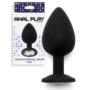 Diamond Booty Jewel Plug Large