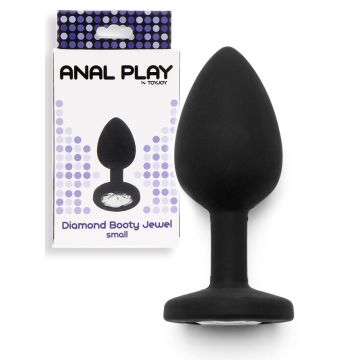 Diamond Booty Jewel Plug Small