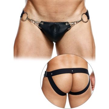 DNGEON Snap Jockstrap - Noir