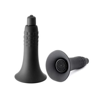 Silicone Nipple Massage Vibrator - 2 pièces