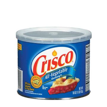 Crisco 453 g - Graisse végétale pour lubrifier