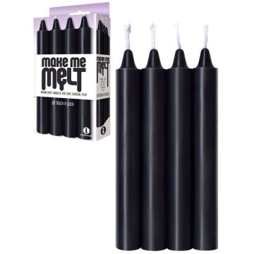 Make Me Melt - Bougies Warm Drip - Noir