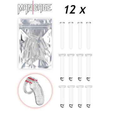 ManCage Spare Pin Set - Transparent