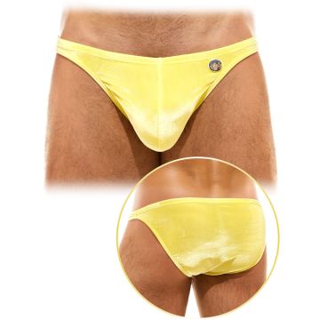 Slip Low Cut Pure Velvet - Jaune