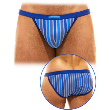 Slip Tanga Trapped Camo - Bleu