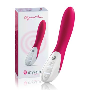 Mystim Elegant Eric Vibrator - naughty pink