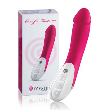 Mystim Terrific Truman Vibrator - naughty pink