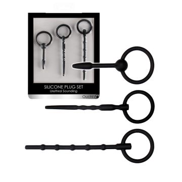 OUCH! Silicone Plug Set - Urethral Sounding