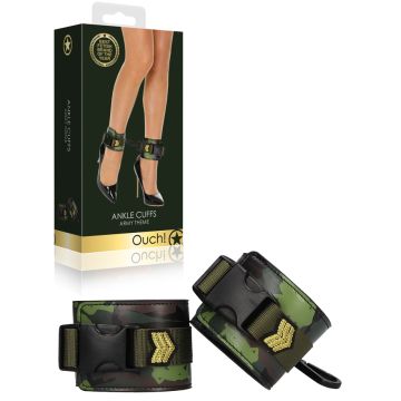 OUCH! Ankle Cuffs Army Theme