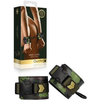 OUCH! Wrist Cuffs Army Theme