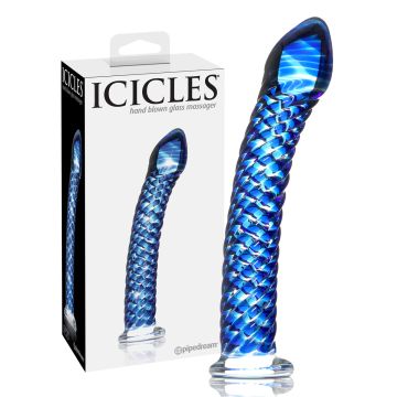 Icicles No. 29 - Gode en verre soufflé