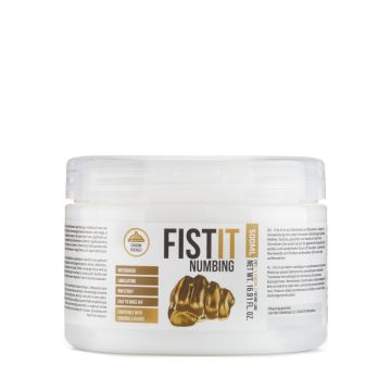 FistIt Lubrifiant Numbing Water Based 500 ml - Pot