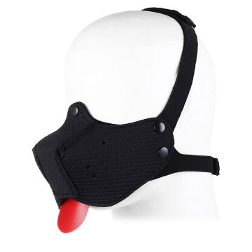 Puppy Play Neoprene Muzzle - Noir