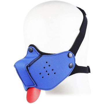 Puppy Play Neoprene Muzzle - Bleu