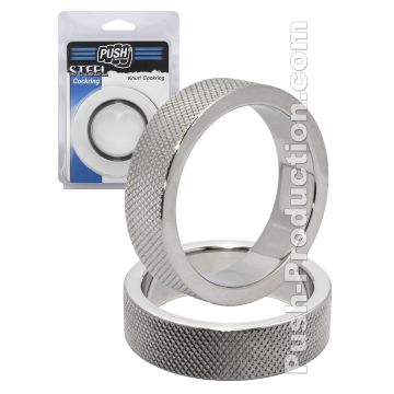 Cockring moleté Knurl - Push Steel