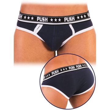 Push - Slip Premium Cotton - Navy / blanc