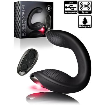 10 Speed Rude Boy Xtreme Prostate Massager - Noir