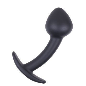 Small Curved Silicone Anal Plug