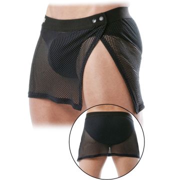 Skirt Circuit Mesh - Noir